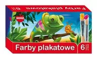Farby plakatowe. 6 kolorów - tantis.pl