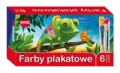 Farby plakatowe. 6 kolorów - tantis.pl