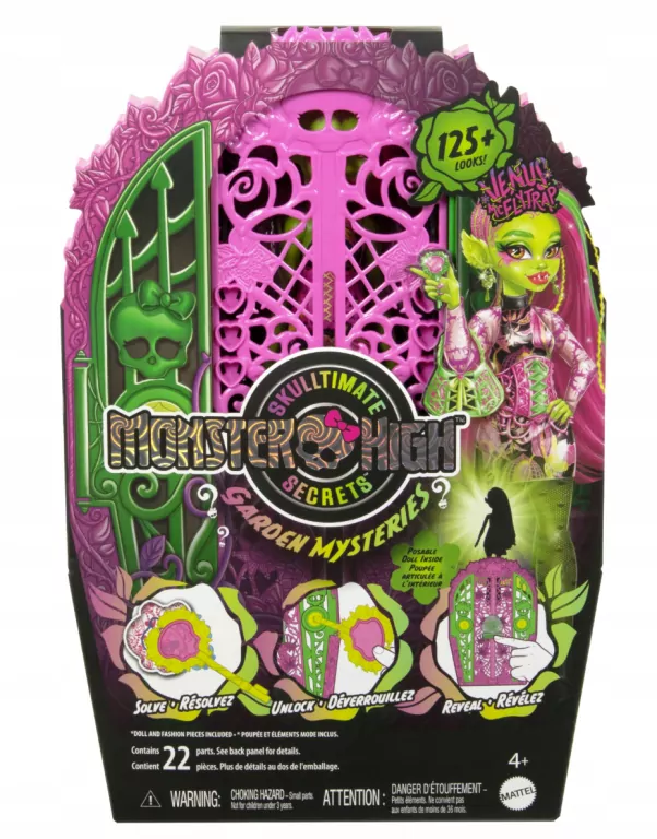 Monster High. Straszysekrety. Lalka Venus McFlytrap - tantis.pl