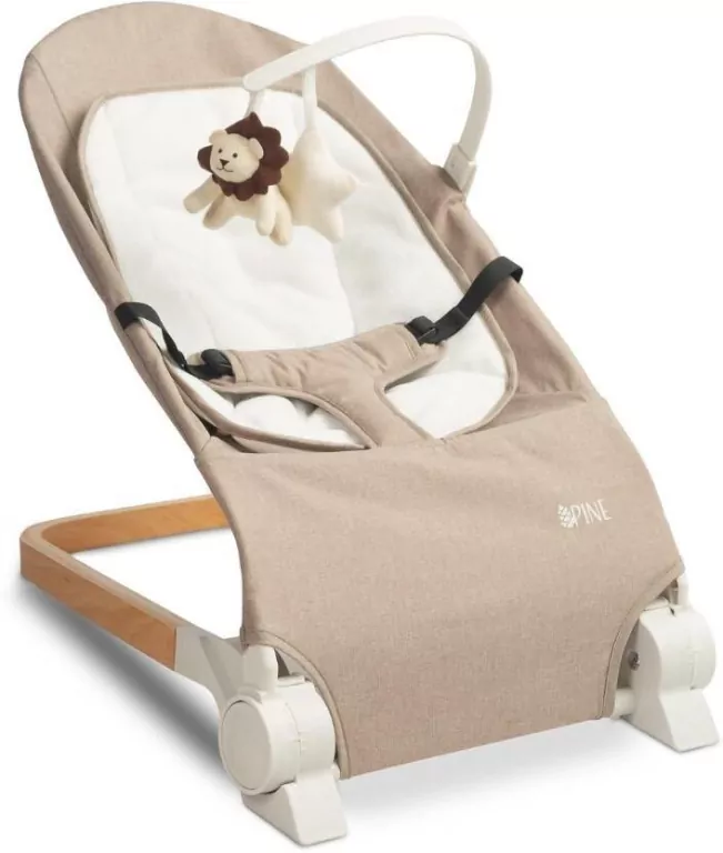 Caretero Leżaczek Pine brown - tantis.pl