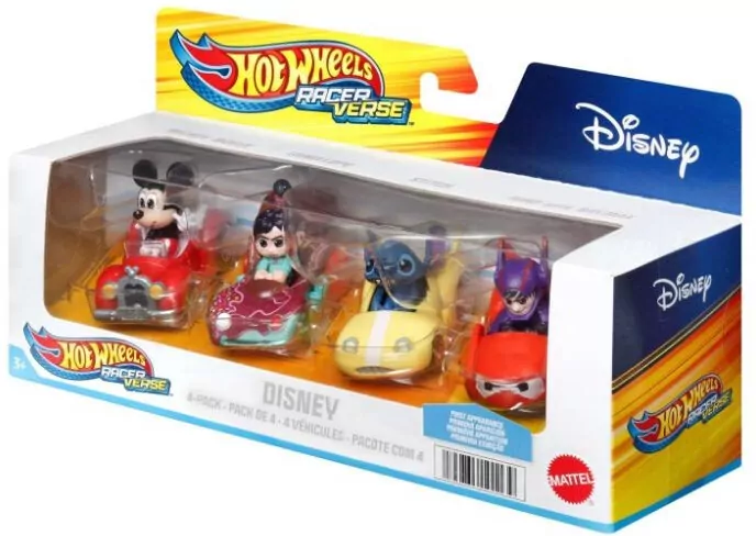 Hot Wheels RacerVerse Pojazdy 4-pak - tantis.pl