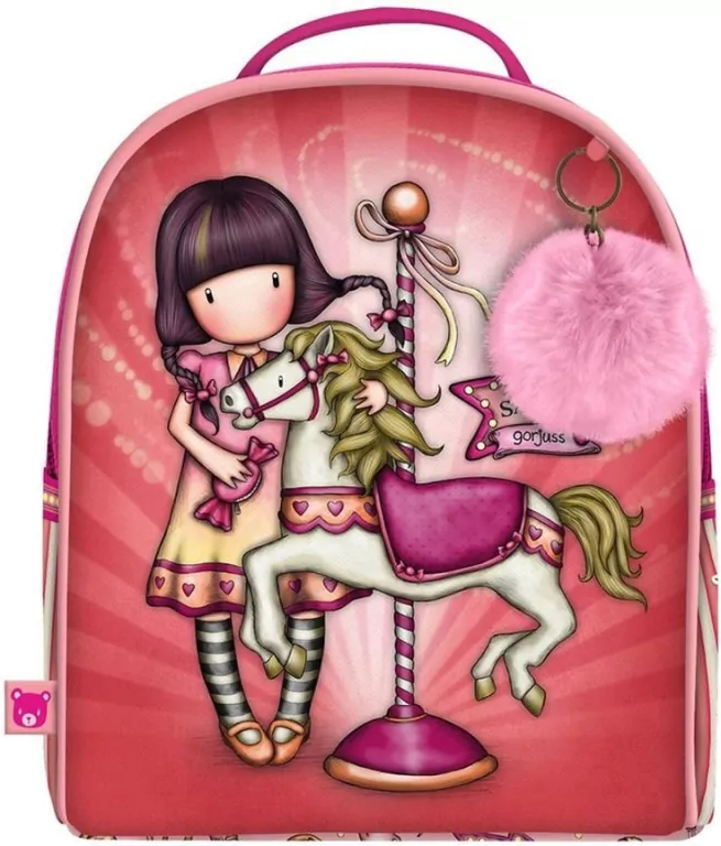 Mały Plecak Gorjuss Fairground Carousel - tantis.pl