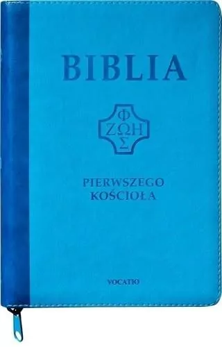Biblia pierwszego Kościoła z paginat. suwak błękit - tantis.pl