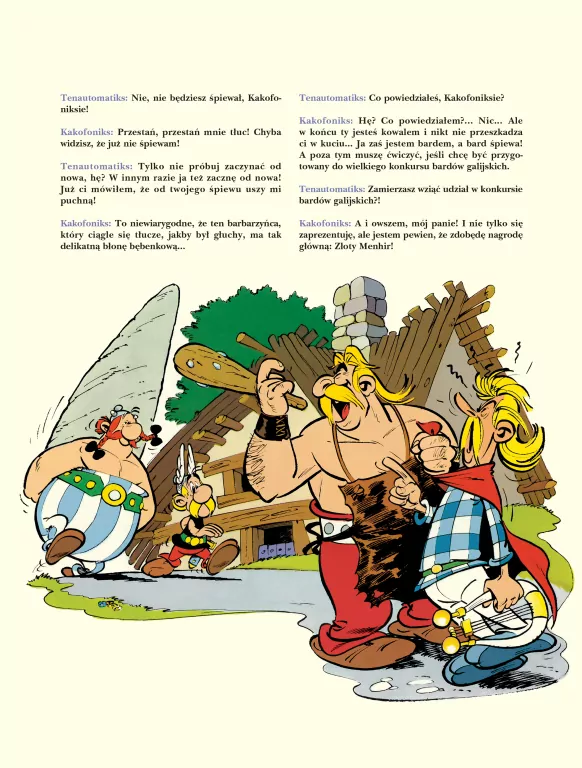 Złoty menhir. Asteriks - tantis.pl