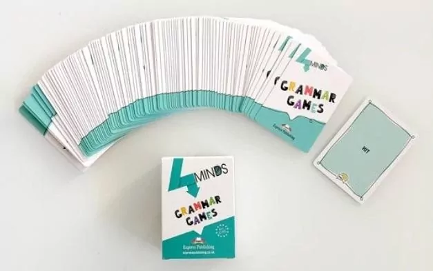 4 Minds Grammar Games Cards - tantis.pl