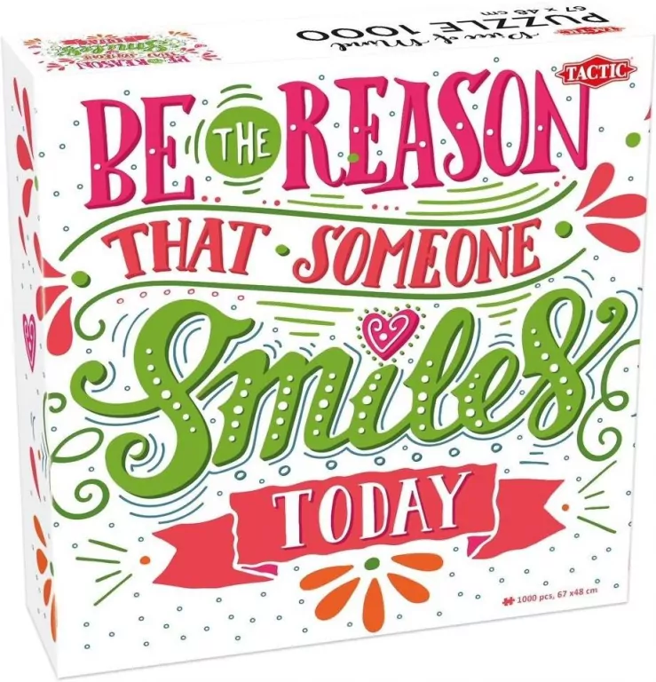 Puzzle 1000 Be the Reason that Someone Smiles - tantis.pl