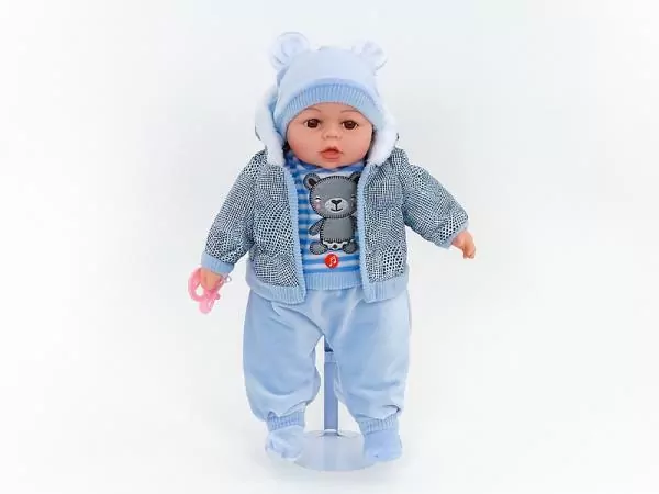 Lalka bobas z dźwiękiem 45 cm - tantis.pl