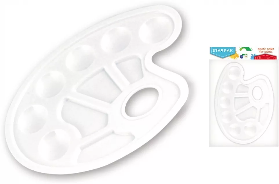 Plastikowa paleta do farb - tantis.pl