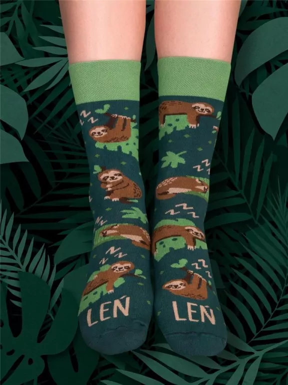 Skarpety: Leń 39-42 - tantis.pl