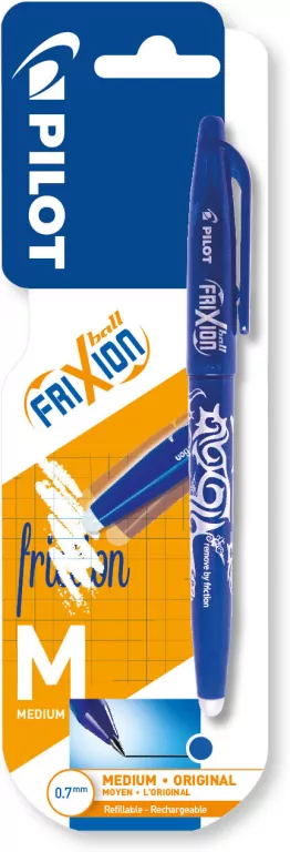 Pióro kulkowe. FriXion 0.7. Niebieskie - tantis.pl
