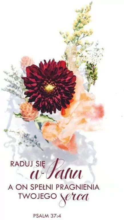 Kartka - Raduj się w Panu - tantis.pl