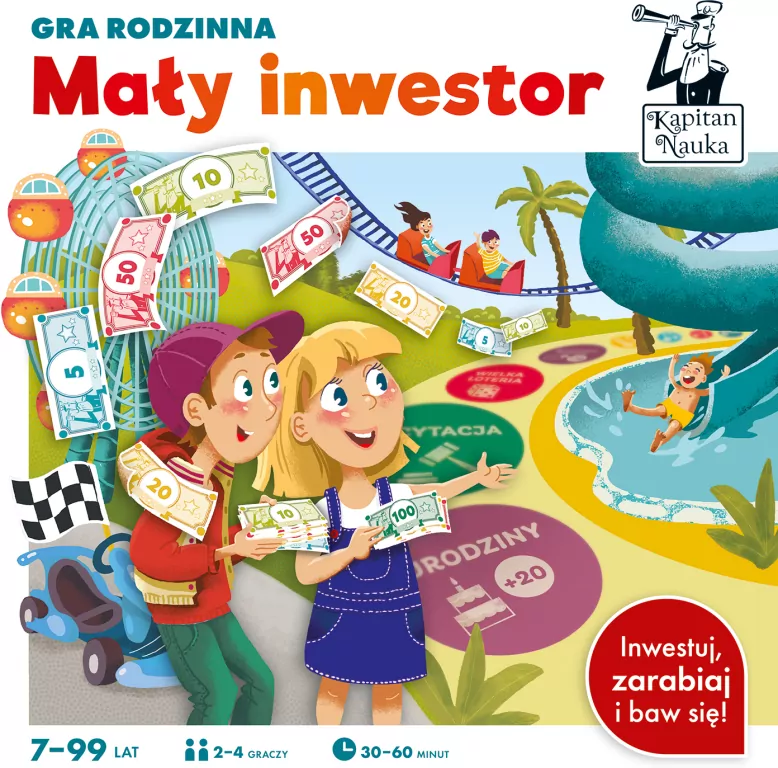 Mały inwestor. Gra rodzinna - tantis.pl