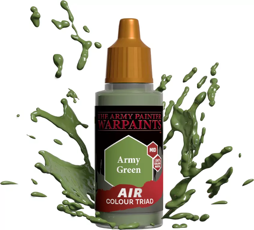 The Army Painter: Warpaints Air - Army Green - tantis.pl