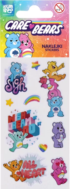 NAKLEJ CARE BEARS 66X180 S-BOO PBH 120/1800 - tantis.pl