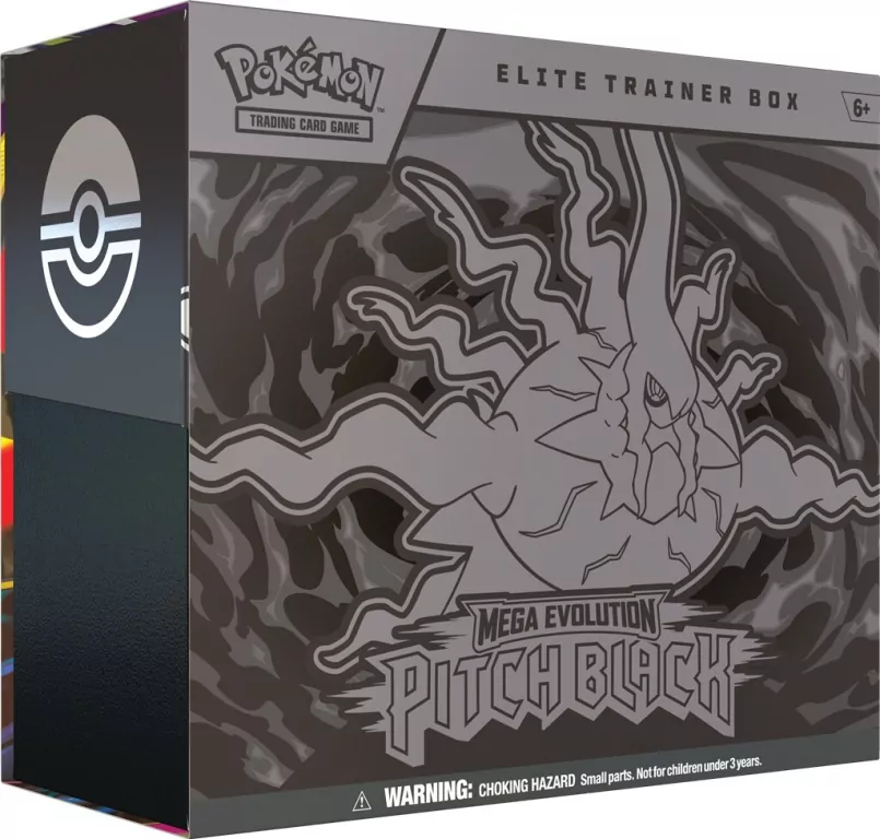 Pokémon TCG: Mega Evolution - Pitch Black - Elite Trainer Box - tantis.pl