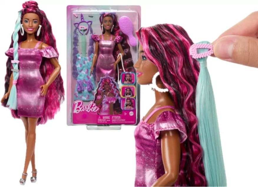 Barbie Lalka Zabawa włosami - tantis.pl