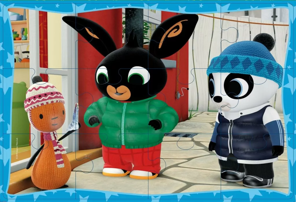 Puzzle maxi 2x12. Bing w szkole - tantis.pl