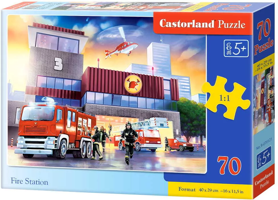 Puzzle 70 Fire station - tantis.pl
