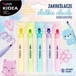 Zakreślacze słodkie chwile KIDEA