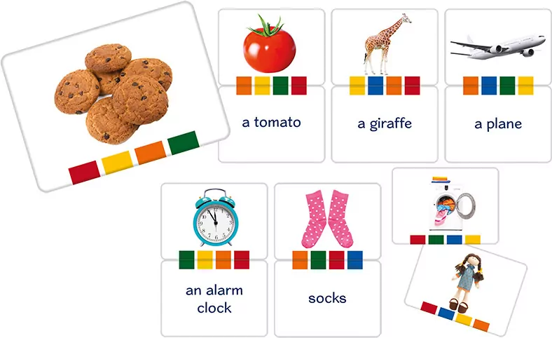 English words - językowe karty edukacyjne - tantis.pl