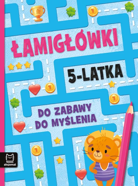 Łamigłówki 5-latka. Do zabawy do myślenia - tantis.pl