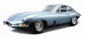 Jaguar E Coupe 1961 Silver Blue 1:18 - tantis.pl