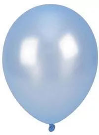 Balony metalizowane 25cm. Niebieskie - tantis.pl