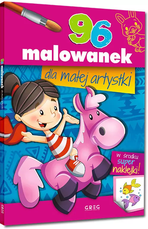 96 malowanek dla małej artystki - tantis.pl