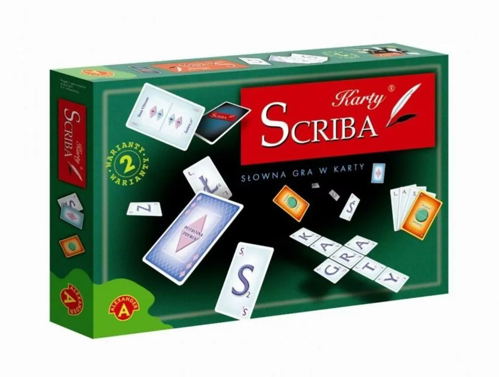 Karty Scriba. Słowna gra w karty - tantis.pl