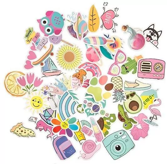 Naklejki winylowe lato 4-5cm - tantis.pl