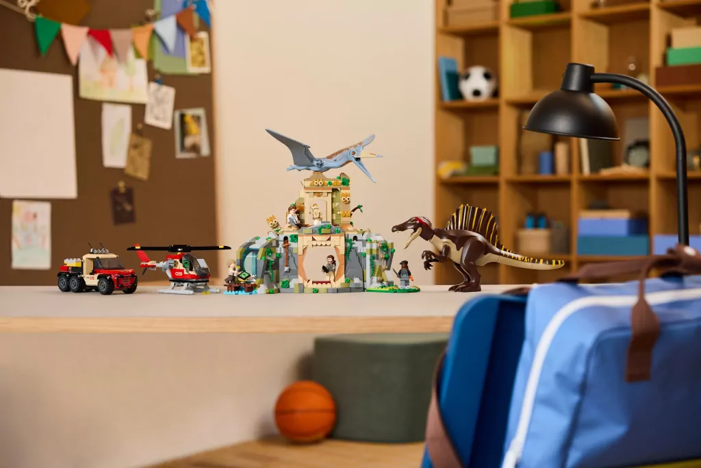 LEGO® Powietrzna misja z kecalkoatlem i spinozaurem 76976 - tantis.pl