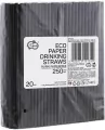 Rurki papierowe czarne 6x197mm - tantis.pl