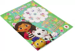 Koci Domek Gabi. Książecz-kot-ka z naklejkami