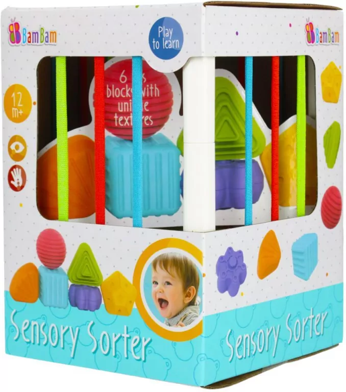 Klocki sensoryczne. BamBam - tantis.pl