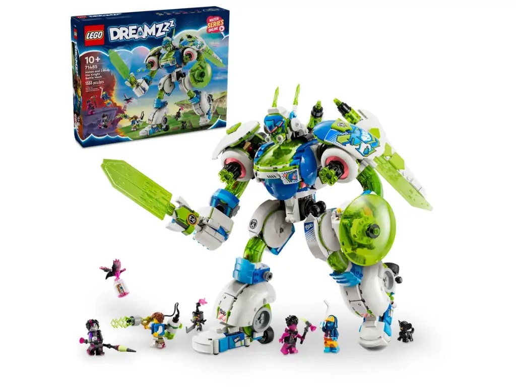 LEGO® DREAMZzz. Mech-rycerz Mateo i Z-Bloba 71485 - tantis.pl