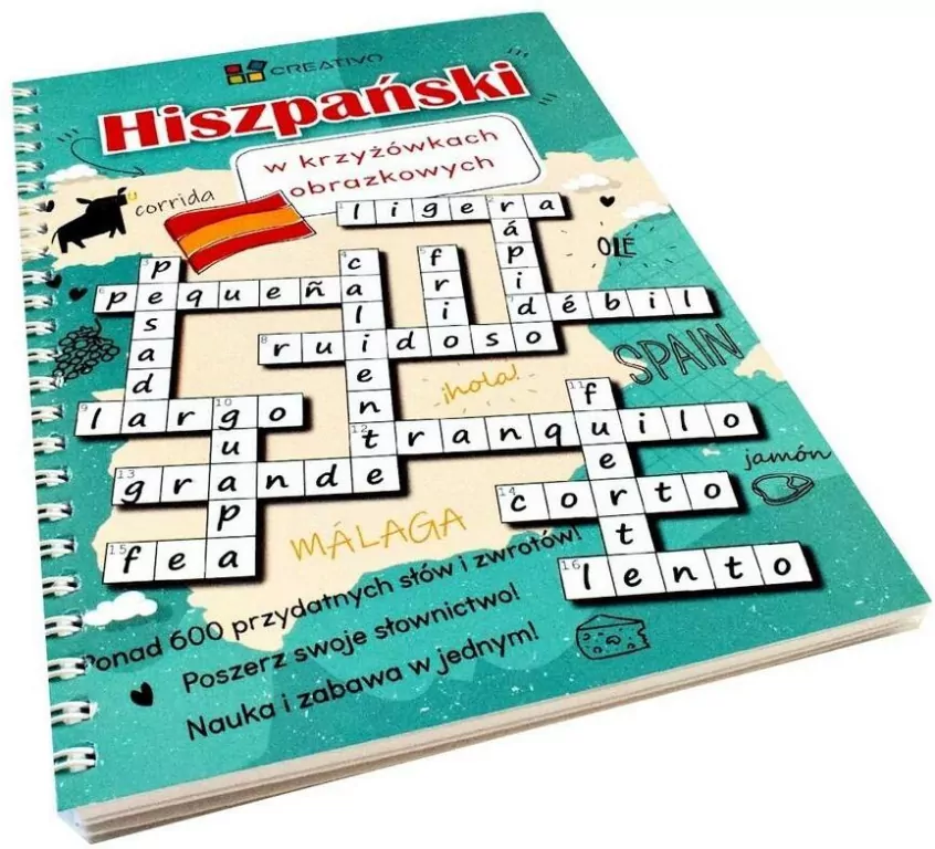 Hiszpański w krzyżówkach obrazkowych - tantis.pl