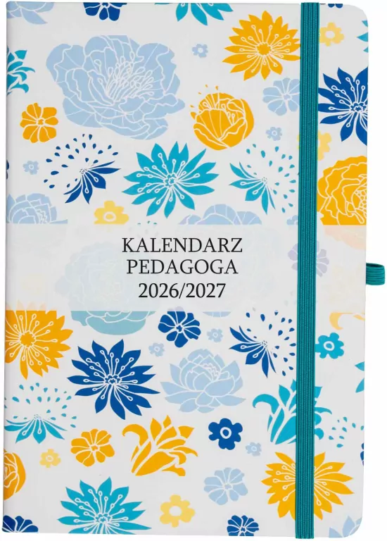 Kalendarz nauczyciela 2026/27 A5 tyg. kwiat - tantis.pl