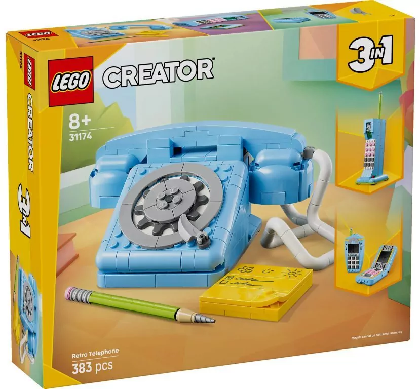 LEGO® Telefon w stylu retro 31174 - tantis.pl