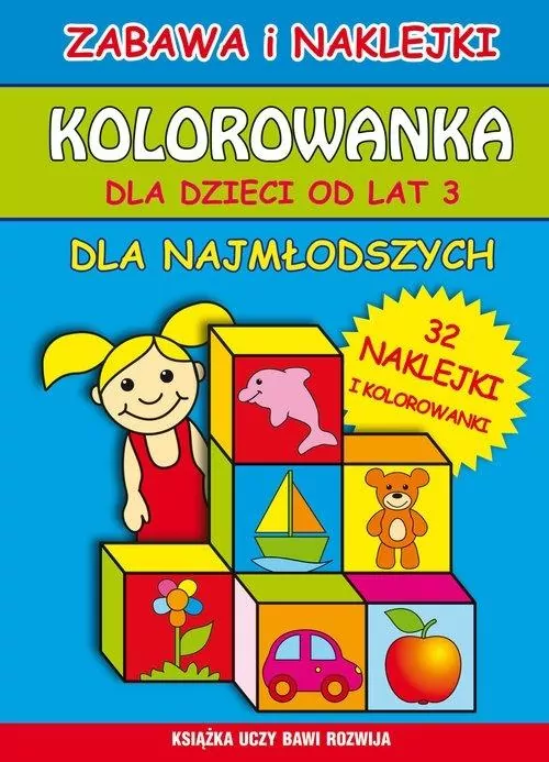 Kolorowanka dla dzieci od lat 3 - tantis.pl