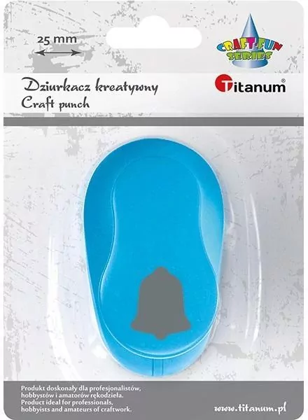 Dziurkacz z motywem 25mm. Dzwon - tantis.pl