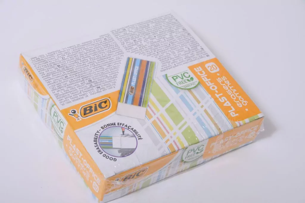 Gumka Plastoffice (20szt) BIC - tantis.pl