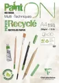 Blok A4 papier z recyklingu 250g 30ark - tantis.pl