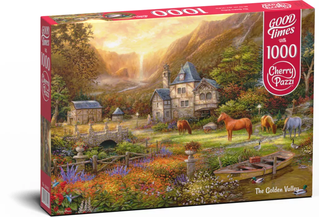 Puzzle 1000. The Golden Valley - tantis.pl
