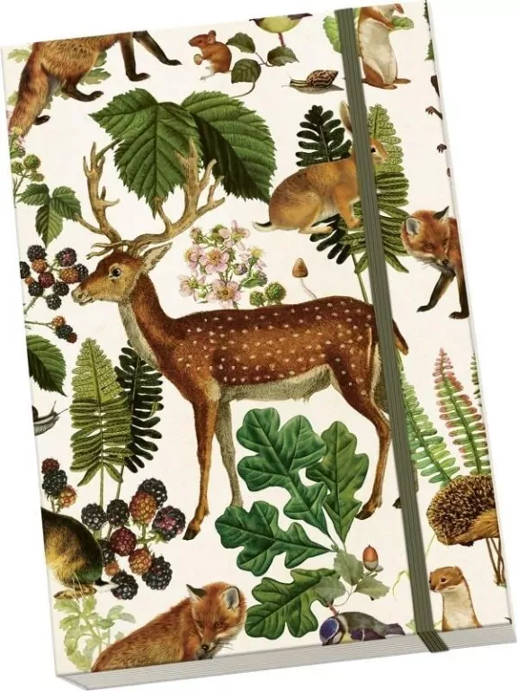 Notatnik ozdobny A5 STNOTE 146 Leśne zwierzęta - tantis.pl