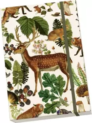 Notatnik ozdobny A5 STNOTE 146 Leśne zwierzęta