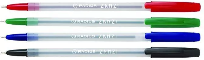 Długopis kulkowy Zanzi 0,7mm niebieski (50szt) - tantis.pl