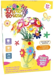 Guzikowy bukiet zestaw kreatywny