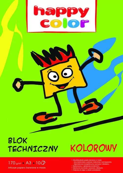 Blok techniczny kolorowy - tantis.pl