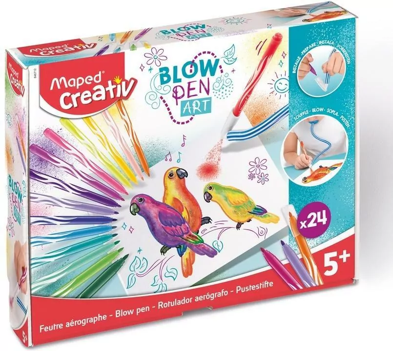 Flamastry dmuchane 24 kolory - tantis.pl