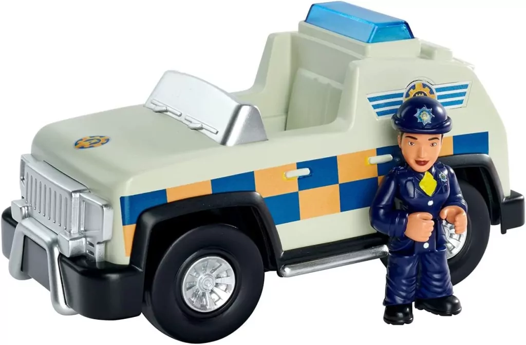 Strażak Sam. Jeep policyjny 4x4 mini - tantis.pl